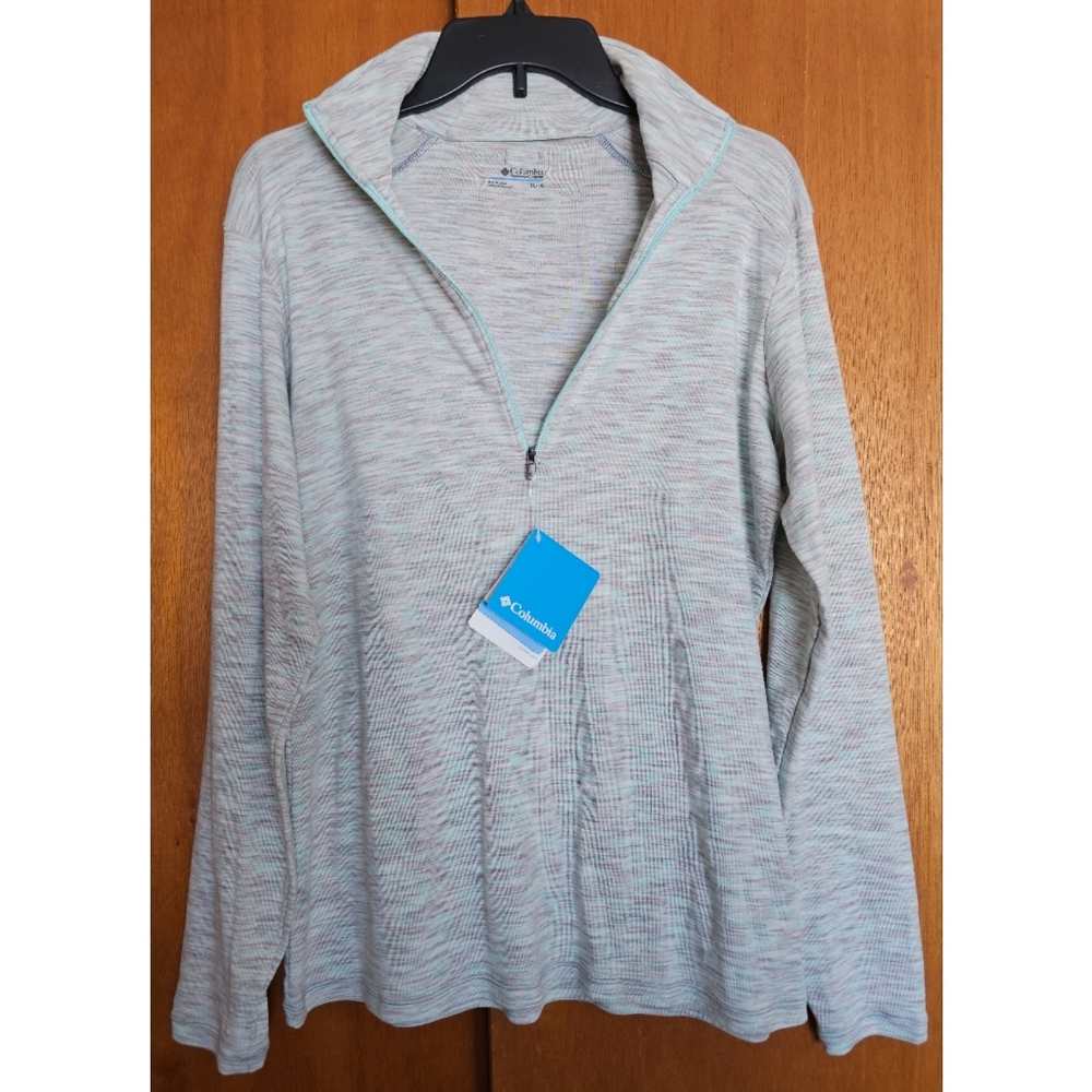 NWT Columbia Women's OuterSpaced 1/2 Zip Pullover XL